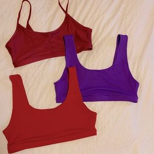 3 Fabletics Medium Impact Sports Bras